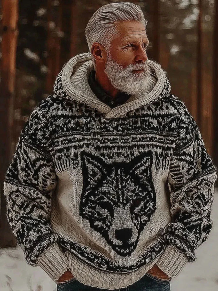 Męska bluza z kapturem Viking