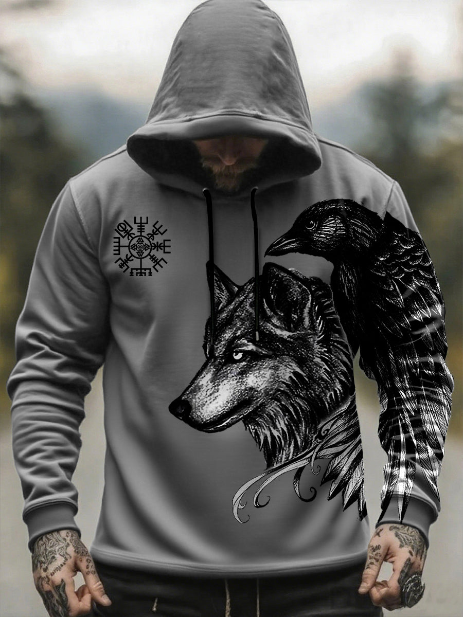 Męska bluza z kapturem Viking