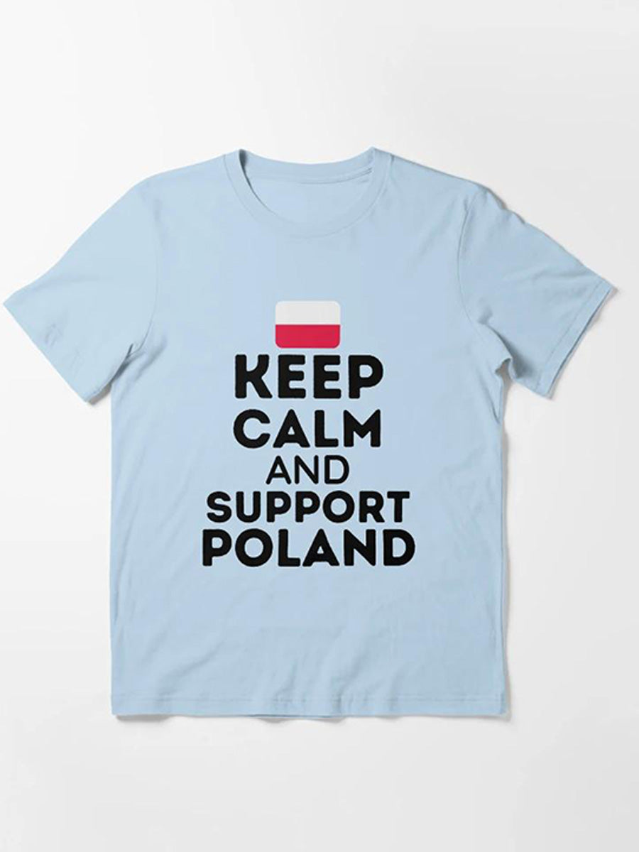 Damska koszulka z nadrukiem przysłowia polskiego