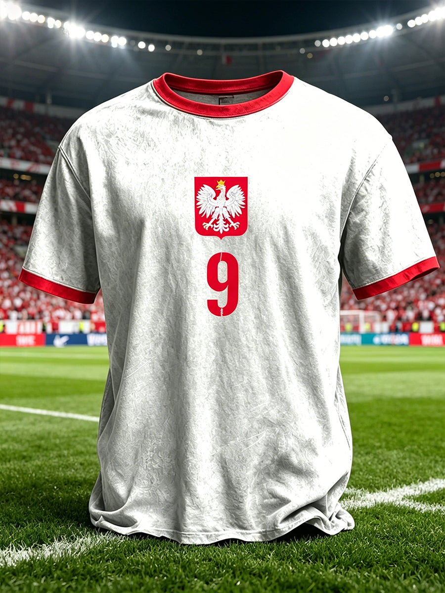 Męska piłka nożna-tematyczne Casual T-Shirt