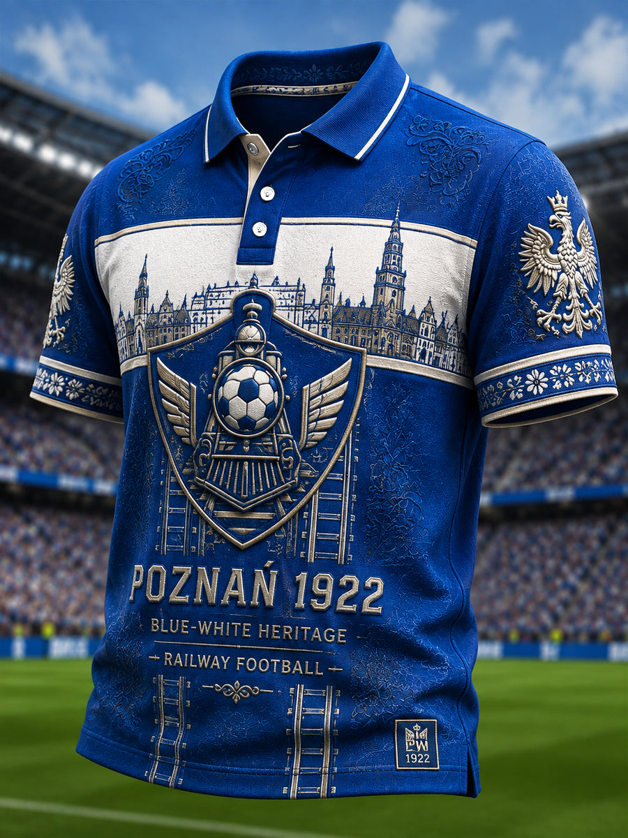 Stary golfik piłkarski kibica z Poznania