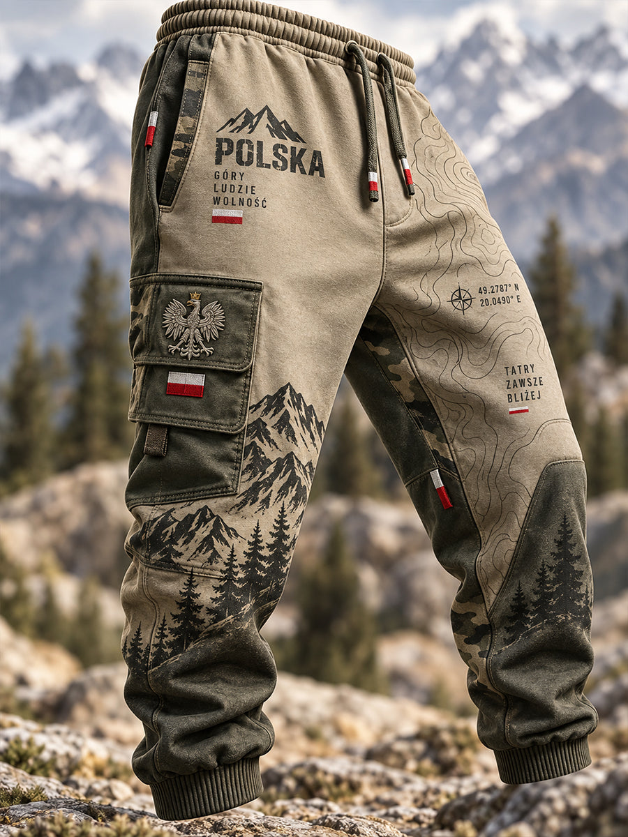 Męskie spodnie dresowe Casual Culture Military