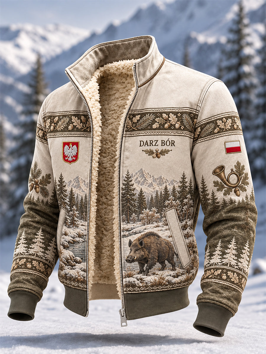 Männer Jagd Saison Kultur Composite Fleece Jacke
