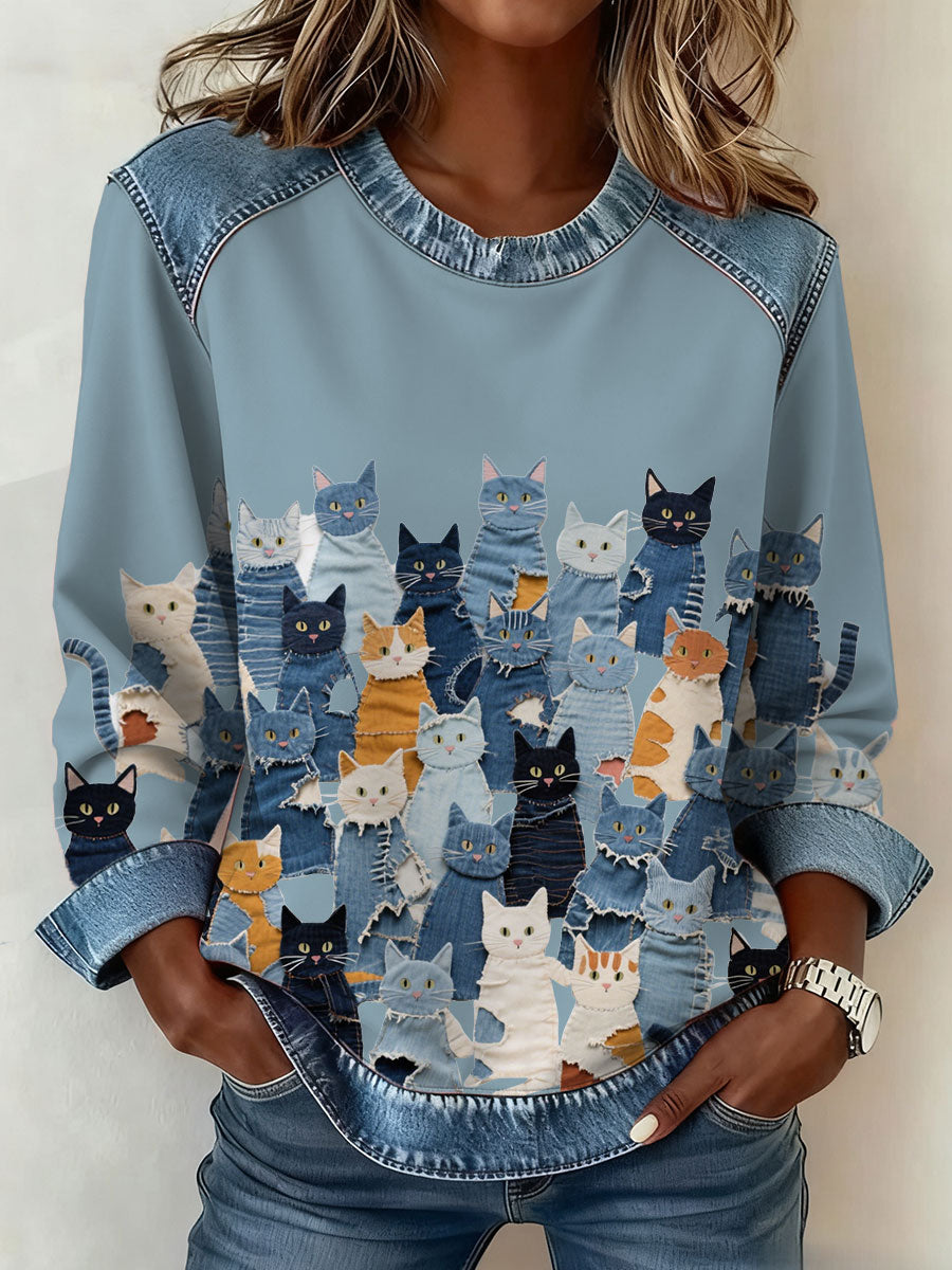 Damska bluza Jenim Kitten