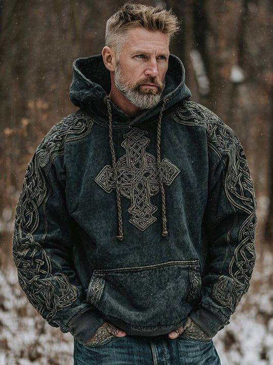 Męska bluza z kapturem Viking