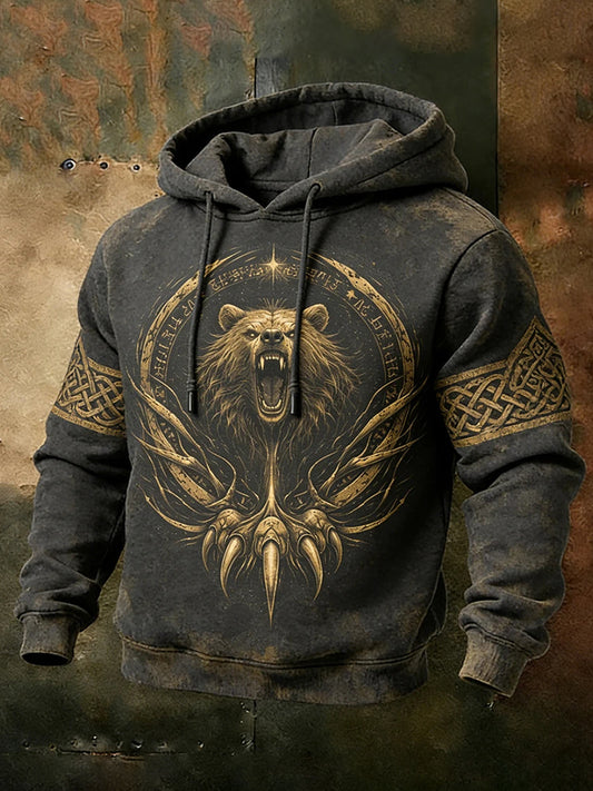 Męska bluza z kapturem Viking