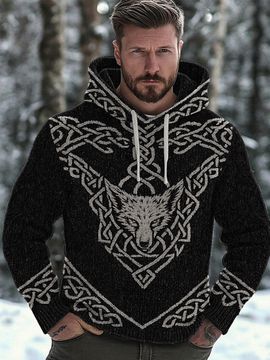Męska bluza z kapturem Viking