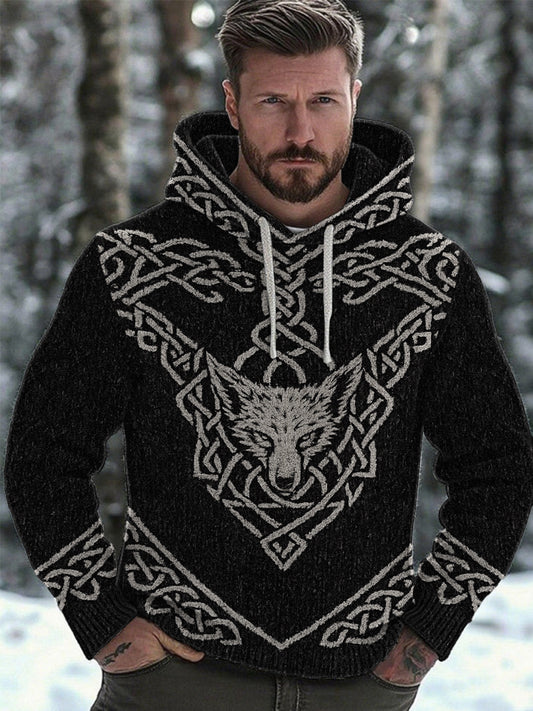 Męska bluza z kapturem Viking