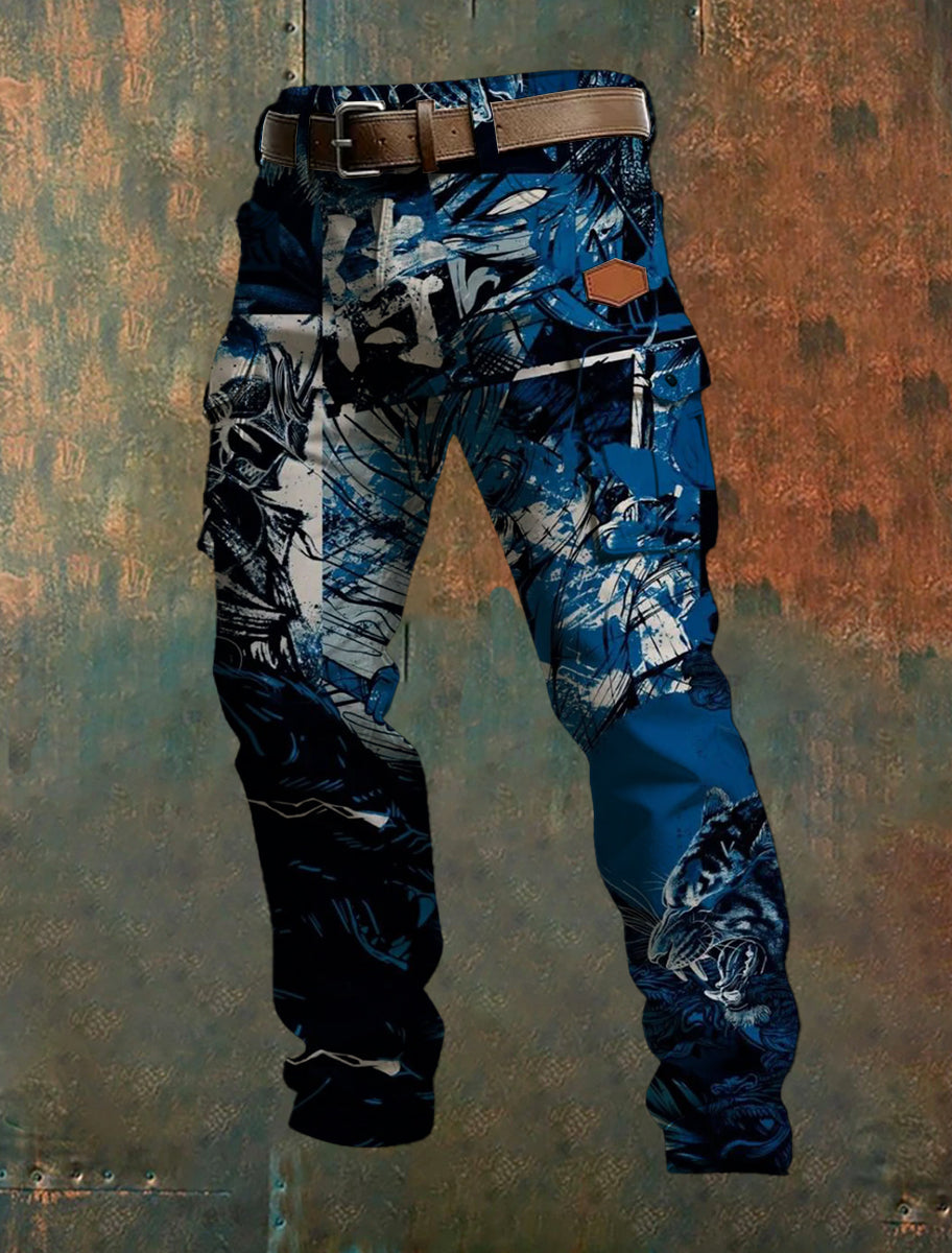 Męskie spodnie biznesowe na co dzień