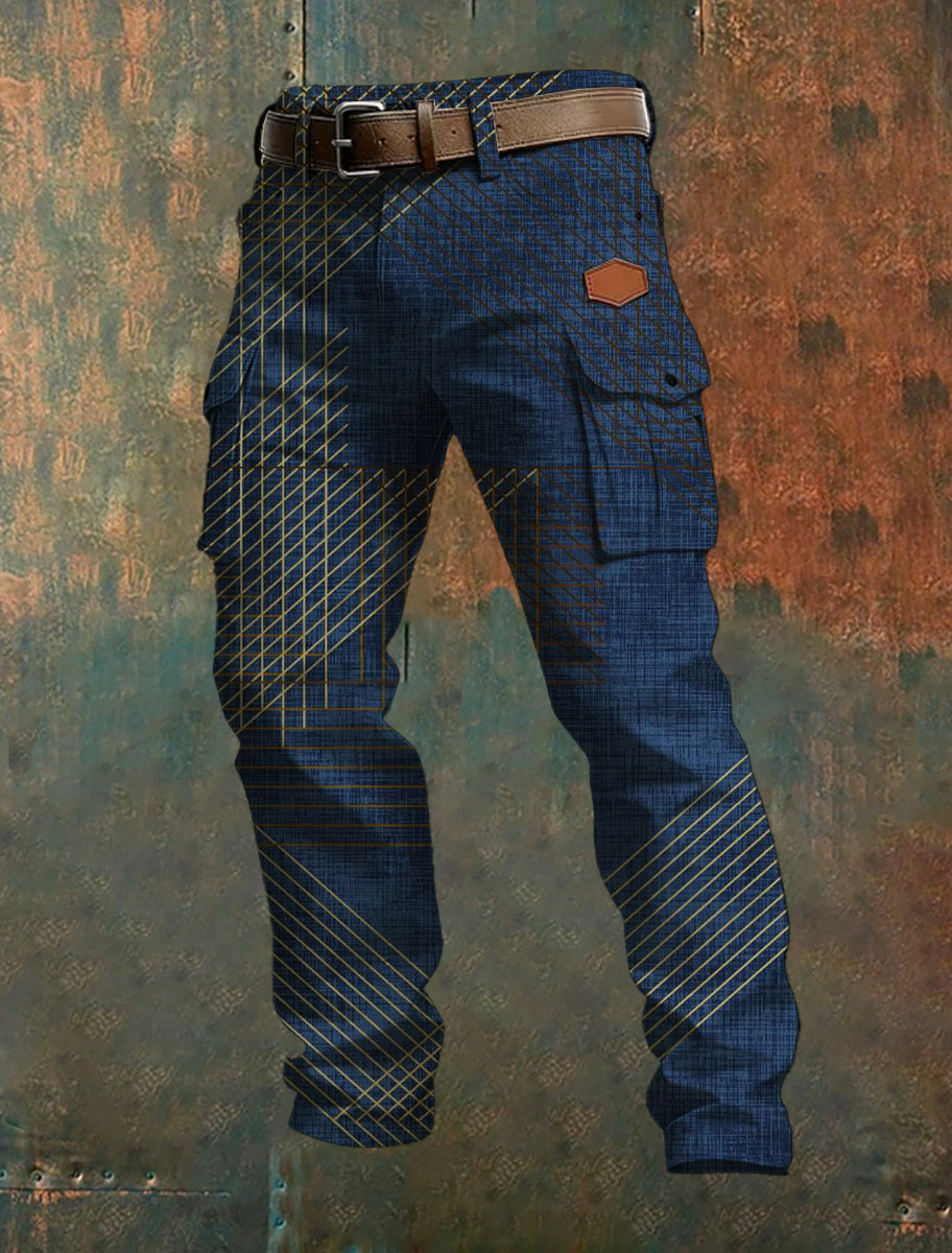 Męskie spodnie biznesowe na co dzień