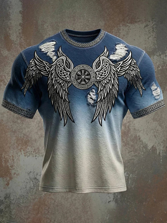 Męska koszulka w stylu Viking