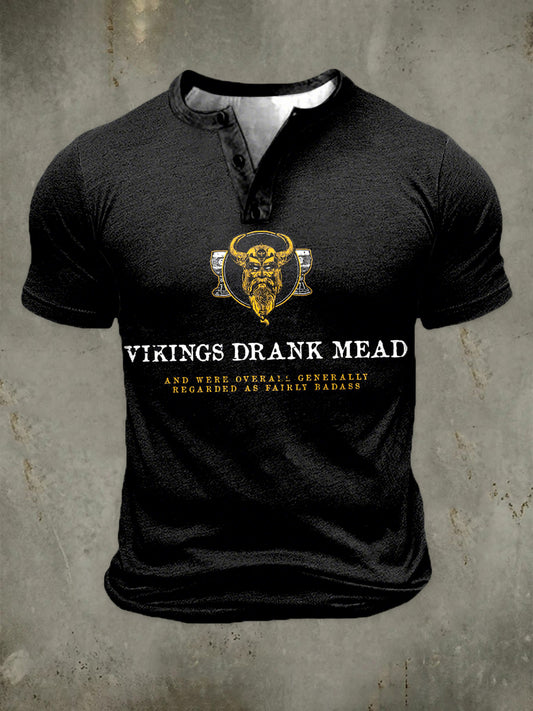 Męska koszulka z krótkim rękawem Viking Viking