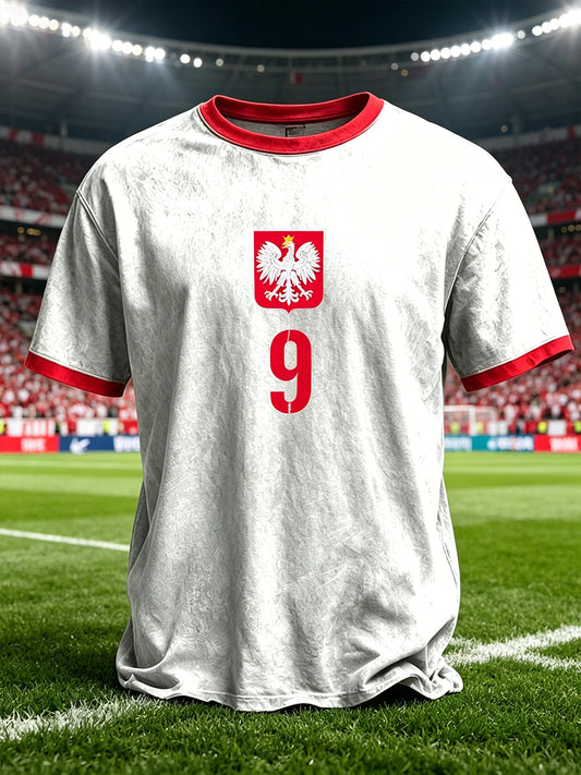 Męska piłka nożna-tematyczne Casual T-Shirt