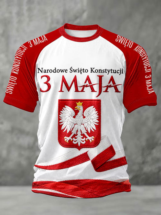 Męskie koszulki z okazji Święta Konstytucji 3 Maja