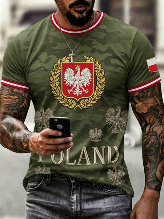 Męska koszulka z krótkim rękawem