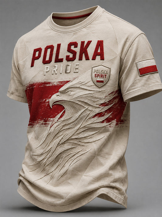 Męski t-shirt z krótkim rękawem
