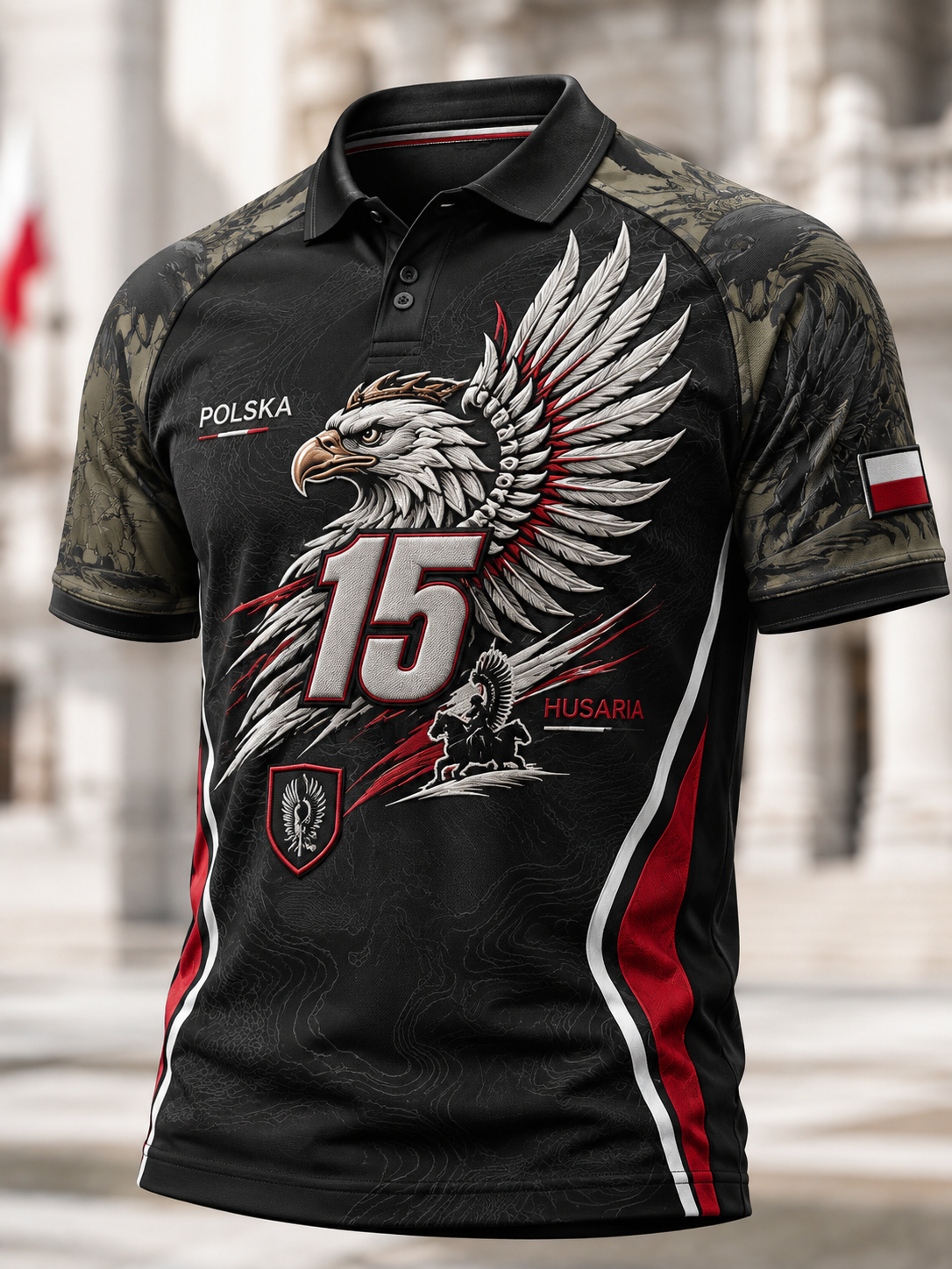Męska koszulka polo polo Wojska Polskiego
