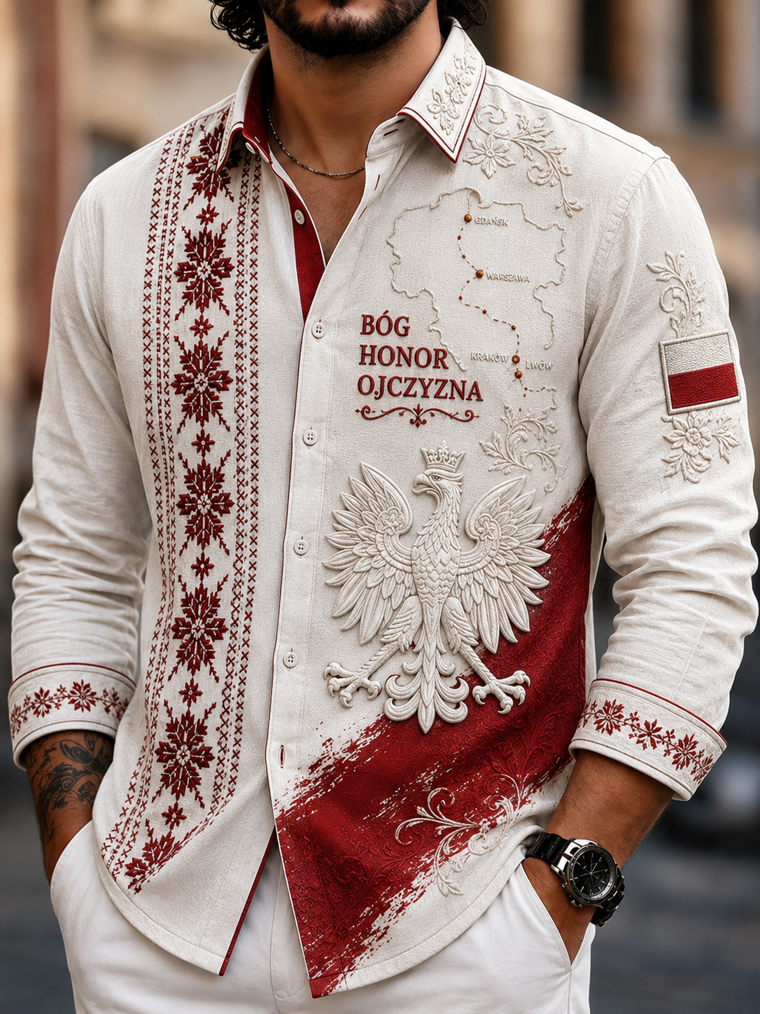 Koszula męska Polska