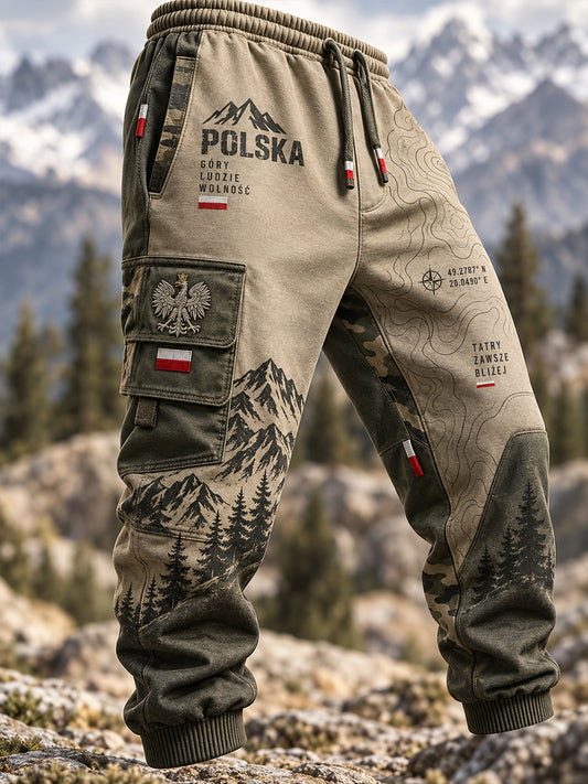 Męskie spodnie dresowe Casual Culture Military