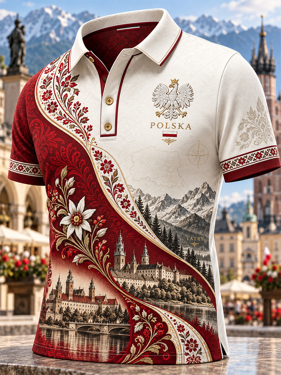 Męska polska koszulka polo Art