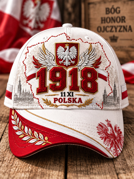 Kapelusz uniseksowy z okazji Dnia Niepodległości Polski