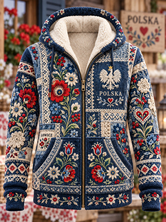 Płaszcz flanelowy Lady's Polska