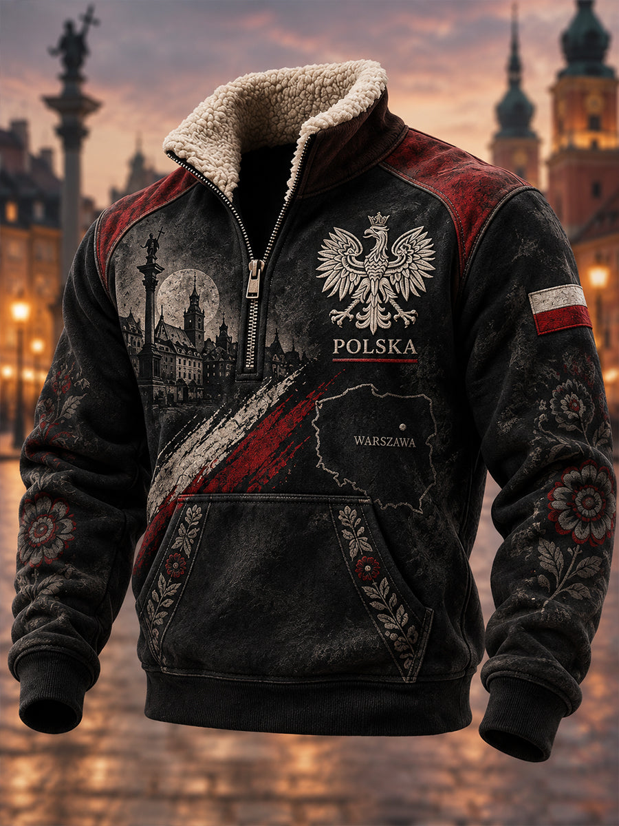 Męska Polska Casual Bluza