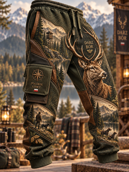 Męskie spodnie dresowe Casual Season Hunting Season Culture
