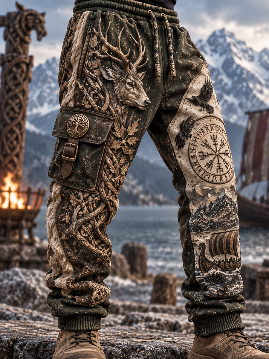 Męskie spodnie dresowe Viking Casual
