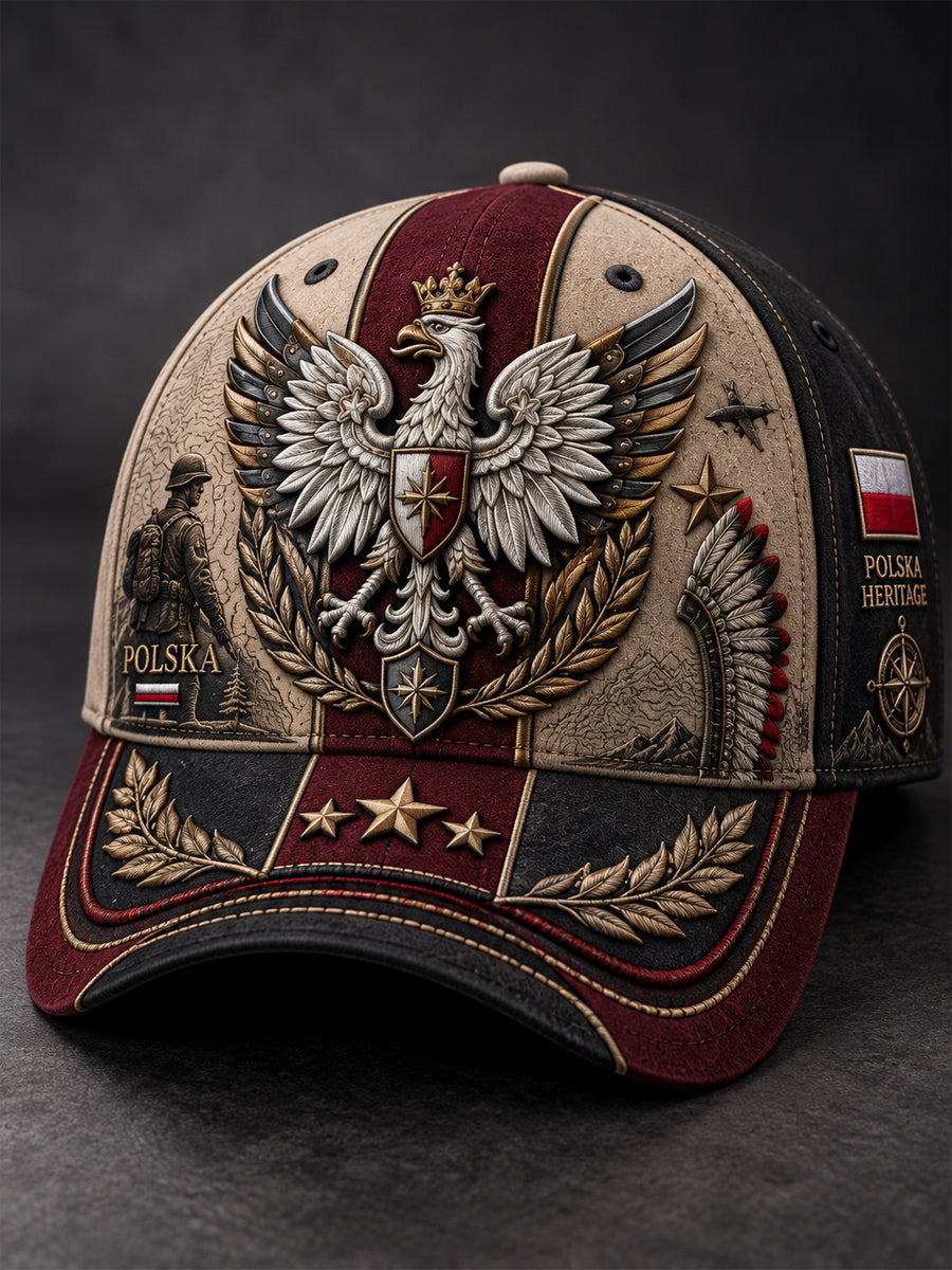 Czapka uniseks w stylu wojskowym